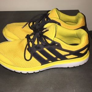 Yellow Adidas Cloudfoam Running Sneaker